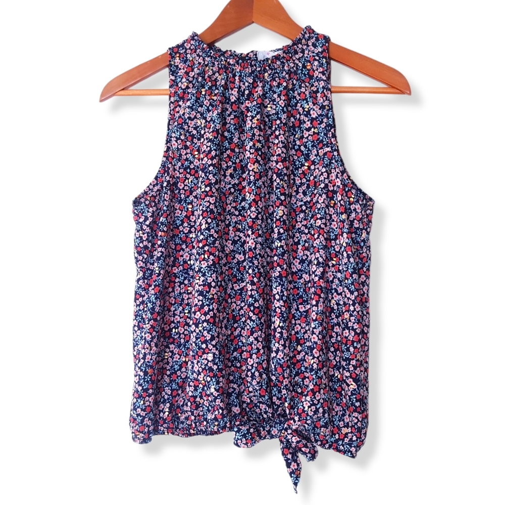 SIENNA SKY Multi-Colour Floral Sleeveless Top